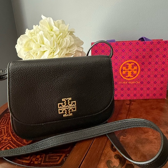 TORY BURCH Leather Crossbody Bag - Picture 1 of 14